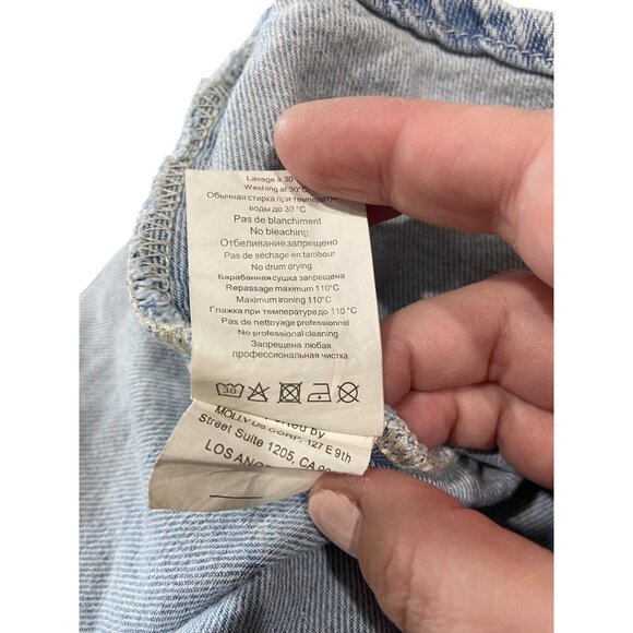 Molly Bracken Denim Dress Blue Size S - Picture 5 of 14